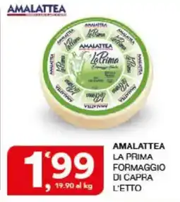 Sisa Amalattea la prima formaggio di capra offerta