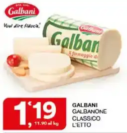 Sisa Galbani Galbanone Classico offerta