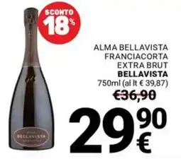 Supermercati Gulliver Alma Bellavista Franciacorta Extra Brut offerta