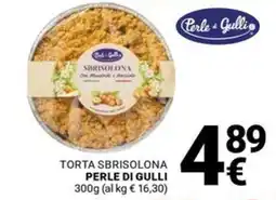 Supermercati Gulliver Torta sbrisolona Perle di Gulli offerta