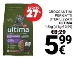 Supermercati Gulliver Crocchettini per gatti sterilizzati ultima offerta