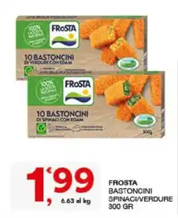 Sisa Frosta bastoncini spinaci/verdure offerta