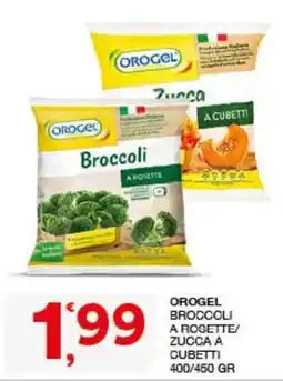Sisa Orogel broccoli a rosette/zucca a cubetti offerta