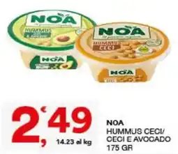 Sisa NOA Hummus Ceci offerta
