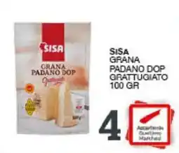 Sisa Sisa grana padano dop grattugiato offerta