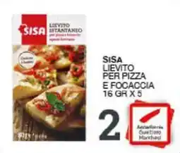 Sisa SiSa lievito per pizza e focaccia offerta