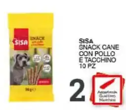 Sisa Sisa snack cane con pollo e tacchino offerta