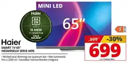 Comet Haier SMART TV 65" H65M95EUX SERIE M95 offerta