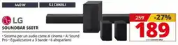 Comet LG Soundbar S60TR offerta