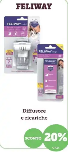 ZooPlanet Feliway Help Diffusore e ricariche offerta