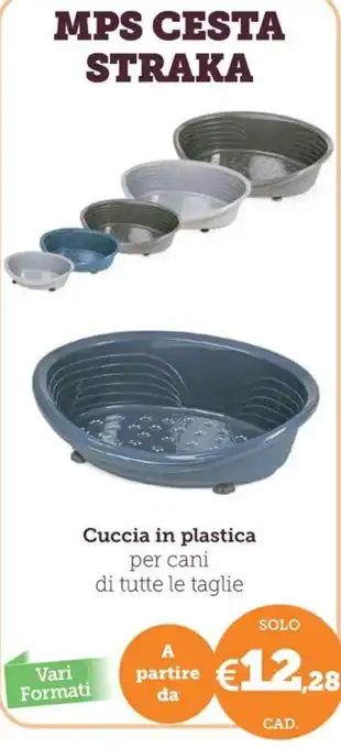 Cuccia in plastica Straka