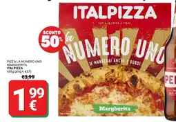 Supermercati Gulliver Pizza la numero uno Margherita Italpizza offerta