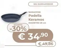 Mornati Paglia Barazzoni Padella Keramos offerta
