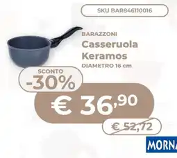 Mornati Paglia Barazzoni Casseruola Keramos offerta