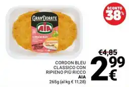 Supermercati Gulliver Cordon bleu classico AIA offerta