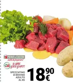 Supermercati Gulliver Spezzatino di bovino adulto offerta