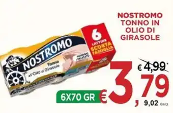 Nostromo tonno all'olio di girasole
