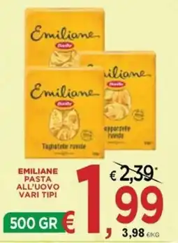Jero Market Emiliane pasta all'uovo offerta