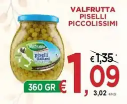 Jero Market Valfrutta piselli piccolissimi offerta