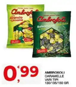 Sisa Ambrosoli caramelle vari tipi offerta