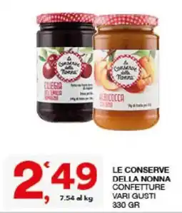 Sisa Le conserve della nonna confetture vari gusti offerta