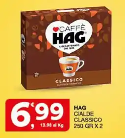 Sisa Hag cialde classico offerta