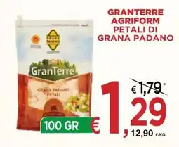 Jero Market GranTerre petali di grana padano offerta