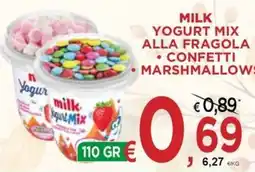 Jero Market Milk Yogurt Mix alla fragola offerta