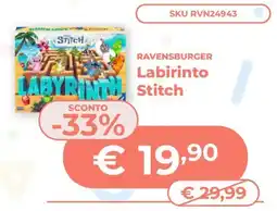 Mornati Paglia Ravensburger Labirinto Stitch offerta