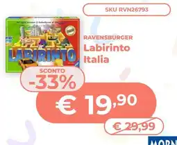 Mornati Paglia Ravensburger Labirinto Italia offerta