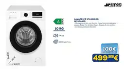 Euronics Lavatrice standard Smeg offerta
