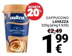 Supermercati Gulliver Cappuccino Lavazza offerta