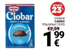 Supermercati Gulliver Ciobar Cameo offerta