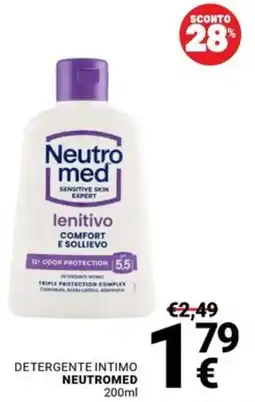 Supermercati Gulliver Detergente Intimo Neutromed offerta