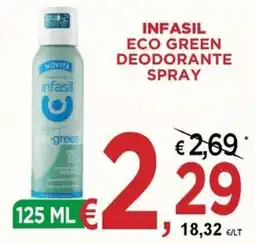 Jero Market Infasil eco green deodorante spray offerta