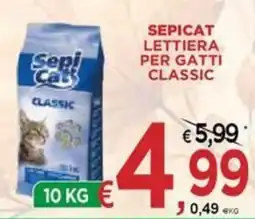 Jero Market Sepi Cat lettiera per gatti classic offerta