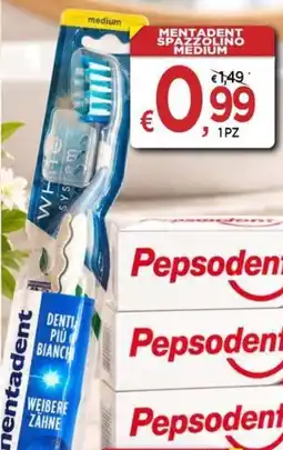 Jero Market Mentadent spazzolino medium offerta