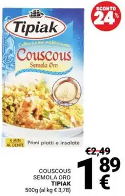 Supermercati Gulliver Couscous Semola Oro Tipiak offerta