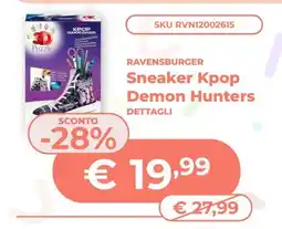Mornati Paglia Ravensburger Sneaker Kpop Demon Hunters offerta