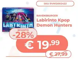 Mornati Paglia Ravensburger Labirinto Kpop Demon Hunters offerta