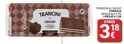 Supermercati Gulliver Trancini al cacao Consilia offerta