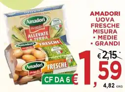 Jero Market Uova fresche Amadori offerta