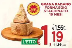 Jero Market Grana Padano formaggio stagionato offerta
