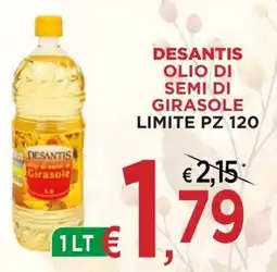 Jero Market Desantis olio di semi di girasole offerta