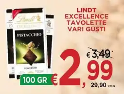 Jero Market Lindt Excellence Tavolette Vari Gusti offerta