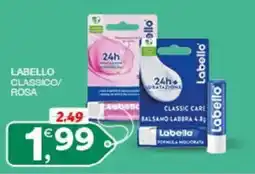 Sisa Labello classico rosa offerta