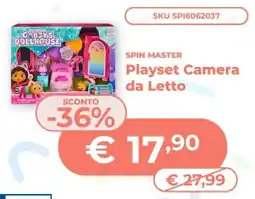 Mornati Paglia Spin Master Playset Camera da Letto offerta