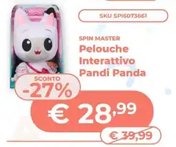 Mornati Paglia Spin Master Pelouche Interattivo Pandi Panda offerta