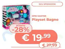 Mornati Paglia Spin Master Playset Bagno offerta
