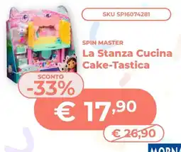 Mornati Paglia Spin Master La Stanza Cucina Cake-Tastica offerta